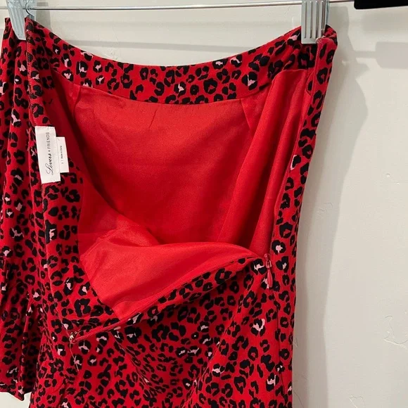 🤍HP🤍 Lovers and Friends Lena Mini Skirt in Sahara Cheetah sz Small - Picture 7 of 7